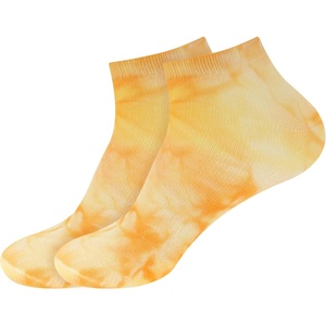 image:imageMens Rayon from Bamboo Fiber Ultra Breathable Superior Wicking Athletic Ankle Sports SocksYellow Orange