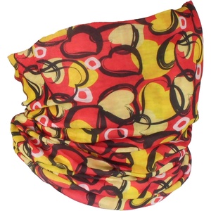 image:imageNeck Gaiter Face Mask Cover Scarf Bandana Balaclava  MultiFunctional Headwear  Mens and Womens02  Red Hearts