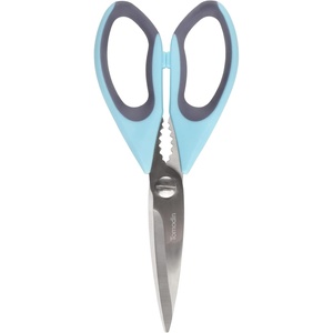 image:imageUltimate Value Scissor Set for Kitchen and Craft Set 1 Set 5 ScissorsPeppercorn Blue