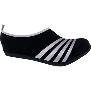 image:imageUnisex Ultra Light Dynamic Flexible Active Water Sport Aqua Running Beach ShoesClassic Black With Silver Stripes