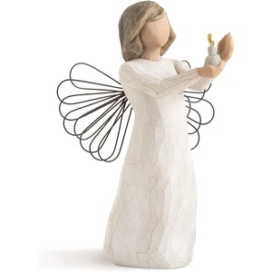 image:imageWillow Tree Angel of Hope Sculpted HandPainted Figure  Offering Comfort Healing Love and Caring Cast from a Susan Lordi Original Carving Keepsake with Enclosure Card