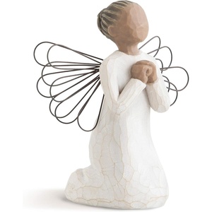 image:imageWillow Tree Angel of the Kitchen Figure HandPainted Shelf Decor  HandPainted Angel Figurine Celebrating Friendship Nature and Everyday Blessings Sculpted by Artist Susan LordiJust for You Angel