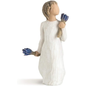 image:imageWillow Tree Birthday Girl Sculpted HandPainted Figure  Cast from a Susan Lordi Original Carving Thoughtful Keepsake Gift for Loved Ones Celebrations and Moments of ComfortLavender Grace