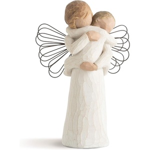 image:imageWillow Tree Bright Star Angel Sculpted HandPainted Figure  Symbol of Protection Guidance and Comfort Cast from a Susan Lordi Original Carving Keepsake with Enclosure CardGuardian