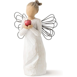 image:imageWillow Tree Bright Star Angel Sculpted HandPainted Figure  Symbol of Protection Guidance and Comfort Cast from a Susan Lordi Original Carving Keepsake with Enclosure CardGuardian Angel