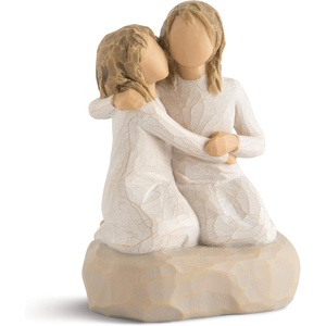 image:imageWillow Tree Brother and Sister Sculpted HandPainted Figure  Cast from a Susan Lordi Original Carving Celebrates Close Bonds Meaningful Relationships Thoughtful Keepsake Gift IdeaWe are Three