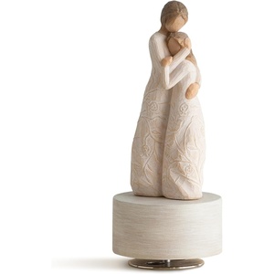 image:imageWillow Tree Close to Me Sculpted HandPainted Musical Figure  Plays a Melody Designed by Artist Susan Lordi Sentiment on Enclosure Card Ready to Display on Shelf or Tablea Tree