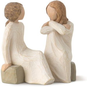 image:imageWillow Tree Heart and Soul Sculpted HandPainted Figure  Cast from a Susan Lordi Original Carving Heartfelt Gift Expressing Love and Warmth Display on Shelf Table or MantelHeart and Soul