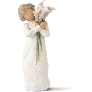 image:imageWillow Tree Hero Sculpted HandPainted Figure  Cast from a Susan Lordi Original Carving Meaningful Keepsake Gift for Loved Ones Display on Shelf Table or MantelBeautiful Wishes