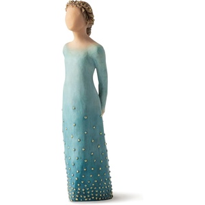 image:imageWillow Tree Hope Sculpted HandPainted Figure  Cast from a Susan Lordi Original Carving Inspirational Gift of Encouragement Strength Hope and ConfidenceRadiance Lighter Skin