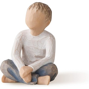 image:imageWillow Tree Imaginative Child Sculpted HandPainted FigureLighter Skin Tones  Hair Color
