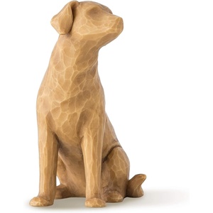 image:imageWillow Tree Love My Dog Small Lying Down Always with me Full of Personality Gift for Dog Owners of Miniature Breeds New Pet Adoption or Bereavement Sculpted HandPainted Figure  Cast from a Susan Lordi Original Carving Gift for Dog Lovers Celebrates the Loving Bond Between People and Their DogsAdorable You Golden Dog