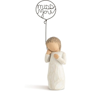 image:imageWillow Tree Miss You Sculpted HandPainted Figure  Cast from a Susan Lordi Original Carving Thoughtful Keepsake Gift for Loved Ones Includes Enclosure Card Fitted Gift BoxMiss You
