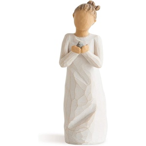 image:imageWillow Tree Our Gift Figure HandPainted Couple Newborn Shelf Decor  HandPainted Resin Figurine Sculpted by Artist Susan Lordi Celebrates Loving Family Relationships Family GroupingMy New Baby Blush