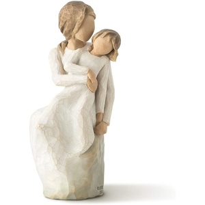 image:imageWillow Tree Our Gift Figure HandPainted Couple Newborn Shelf Decor  HandPainted Resin Figurine Sculpted by Artist Susan Lordi Celebrates Loving Family Relationships Family GroupingOur Gift