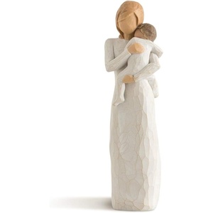 image:imageWillow Tree Our Gift Figure HandPainted Couple Newborn Shelf Decor  HandPainted Resin Figurine Sculpted by Artist Susan Lordi Celebrates Loving Family Relationships Family GroupingMy New Baby Sky