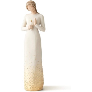 image:imageWillow Tree Quietly Sculpted HandPainted Figure  Cast from a Susan Lordi Original Carving Gift Offering Comfort Peace Support and Inner Strength Includes Enclosure CardVigil
