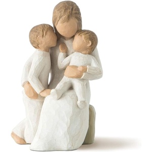 image:imageWillow Tree Quietly Sculpted HandPainted Figure  Cast from a Susan Lordi Original Carving Gift Offering Comfort Peace Support and Inner Strength Includes Enclosure CardQuietly
