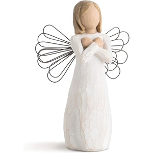 image:imageWillow Tree Sign for Love Angel Sculpted HandPainted Figure  Offering Comfort Healing Love and Caring Cast from a Susan Lordi Original Carving Keepsake with Enclosure CardAngel of Hope