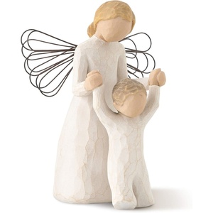 image:imageWillow Tree Sunshine Sculpted HandPainted Angel Figure  Symbol of Protection Guidance and Comfort Cast from a Susan Lordi Original Carving Keepsake with Enclosure CardGuardian Angel
