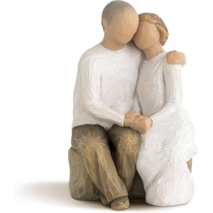 image:imageWillow Tree You and Me Sculpted HandPainted Figure  Cast from a Susan Lordi Original Carving Expression of Love and Caring Display on Shelf Table or Mantel Fitted Gift BoxAnniversary
