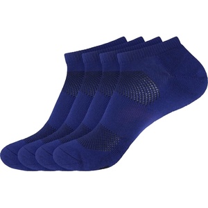 image:imageWomens Rayon from Bamboo Fiber Colored Sports Superior Wicking Athletic Ankle Socks  4 Pair Value PackNavy