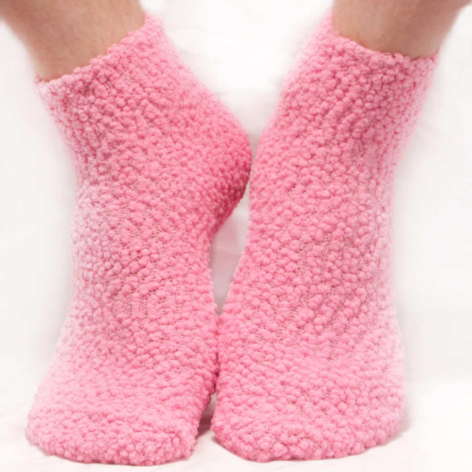 image:imageBambooMN Colorful Fuzzy Socks  Assorted Super Soft Warm Microfiber Comfy Home Socks  Value PackAssortment A3