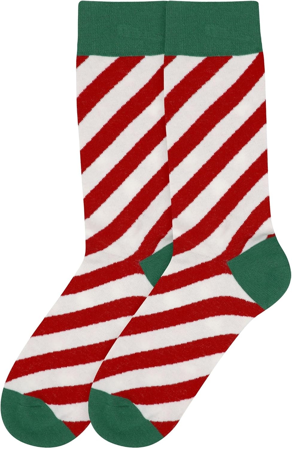 image:imageBambooMN Mens Christmas Socks Cotton Colorful Design Fashion Novelty Dress Xmas Theme Socks  Assorted PacksXmas Colors