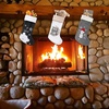 image:imageBambooMN 18 Classic Embroidered Sequined Christmas Stocking  Snowman  3 Units03 Owl