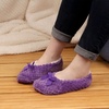 image:imageBambooMN Adult Soft Touch Tufted NonSlip SlipOn Lined Indoor Travel Cozy House Slippers14 Lilac Spray