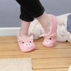 image:imageBambooMN Adult Women Soft Warm Cozy Fancy Yarn Slippers NonSlip Lined Socks Indoor Comfy House Travel SlippersAnimal a
