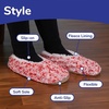 image:imageBambooMN Adult Women Soft Warm Cozy Fancy Yarn Slippers NonSlip Lined Socks Indoor Comfy House Travel SlippersCozy 6a