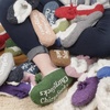 image:imageBambooMN Adult Women Soft Warm Cozy Fancy Yarn Slippers NonSlip Lined Socks Indoor Comfy House Travel SlippersFancy D