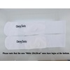 image:imageBambooMN Blank Sublimation Socks  Performance Crew Socks  12 PairsWhite  Crew