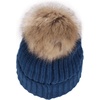 image:imageBambooMN Cozy Winter Christmas Theme Hat01 Blue Beanie