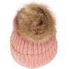 image:imageBambooMN Cozy Winter Christmas Theme Hat04 Pink Beanie
