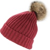 image:imageBambooMN Cozy Winter Christmas Theme Hat07 Cranberry Beanie