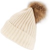 image:imageBambooMN Cozy Winter Christmas Theme Hat10 White Beanie