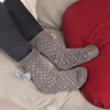 image:imageBambooMN Extra Thick Cozy Fuzzy Animal Thermal Cabin Plush Fleecelined Knitted Crew SocksAsst a