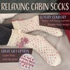 image:imageBambooMN Extra Thick Cozy Fuzzy Animal Thermal Cabin Plush Fleecelined Knitted Crew SocksColor 04 Zigzag Pink