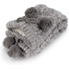 image:imageBambooMN Extra Thick Cozy Fuzzy Animal Thermal Cabin Plush Fleecelined Knitted Crew SocksColor 06 Light Grey