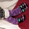 image:imageBambooMN Extra Thick Cozy Fuzzy Animal Thermal Cabin Plush Fleecelined Knitted Crew SocksSurprise 1 Pair