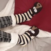 image:imageBambooMN Extra Thick Cozy Fuzzy Animal Thermal Cabin Plush Fleecelined Knitted Crew SocksThermal  Asst J