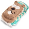 image:imageBambooMN Extra Thick Cozy Fuzzy Animal Thermal Cabin Plush Fleecelined Knitted Crew SocksThermal  Beaver