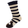 image:imageBambooMN Extra Thick Cozy Fuzzy Animal Thermal Cabin Plush Fleecelined Knitted Crew SocksThermal  Brown Bear 29