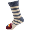 image:imageBambooMN Extra Thick Cozy Fuzzy Animal Thermal Cabin Plush Fleecelined Knitted Crew SocksThermal  Owl 30
