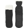 image:imageBambooMN Extra Thick Soft Cozy Fuzzy Thermal Cabin Plush Fleecelined Fur Cuff Knitted Crew SocksThermal  Asst F