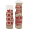 image:imageBambooMN Extra Thick Soft Cozy Fuzzy Thermal Cabin Plush Fleecelined Fur Cuff Knitted Crew SocksThermal  Color 05b