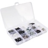 image:imageBambooMN JubileeYarn Bead Kit  Assortment 208 Orange Chrome Heart  600pcsCosmic Black  Assortment 211