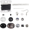 image:imageBambooMN JubileeYarn Bead Kit  Assortment 208 Orange Chrome Heart  600pcsCosmic Black  Assortment 211